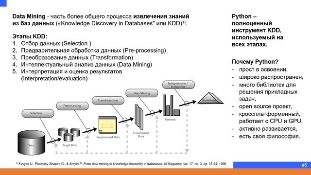 Python basics 1 intro data mining python anaconda смотреть онлайн