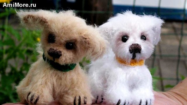 Амигуруми: схема Минипесики. Игрушки вязаные крючком - Free crochet patterns.