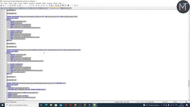Skąd pobrać przykładową bazę do nauki SQL'a? смотреть онлайн