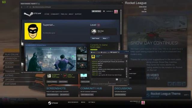 Rocket League (32-bit, DX9) | Powered by GeForce GTX смотреть онлайн