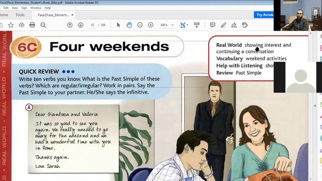 Face2face Elementary Lesson 17 with Dr. Su - الحصة 17 من المستوى االثاني للدفعة 2 смотреть онлайн