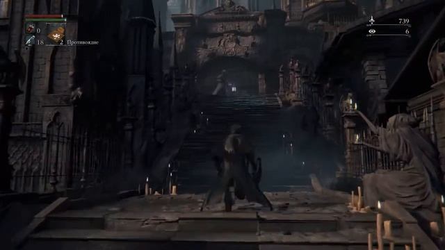 Bloodborne . Открываем ворота с особым символом. смотреть онлайн