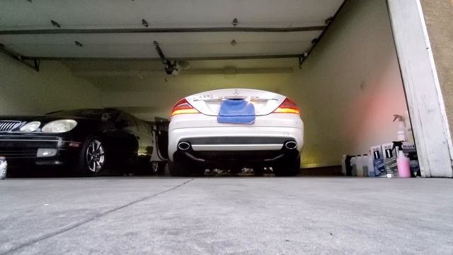 Mercedes Cls550 resonator and muffler delete cold start смотреть онлайн