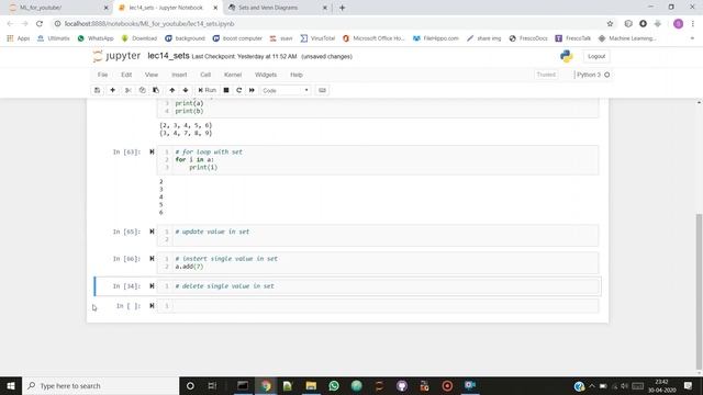 [Hindi] Data Structure in Python | Sets | Data Structure Part - 4 | Lec - 14 смотреть онлайн