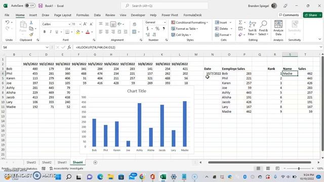 Bar Chart Automatically Sort in Ascending or Descending Order In Microsoft Excel! #howto #trending смотреть онлайн