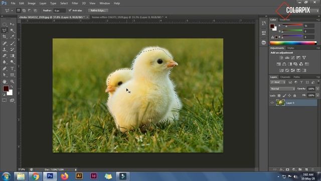 Lasso tool Adobe Photoshop for Beginners in Bangla смотреть онлайн