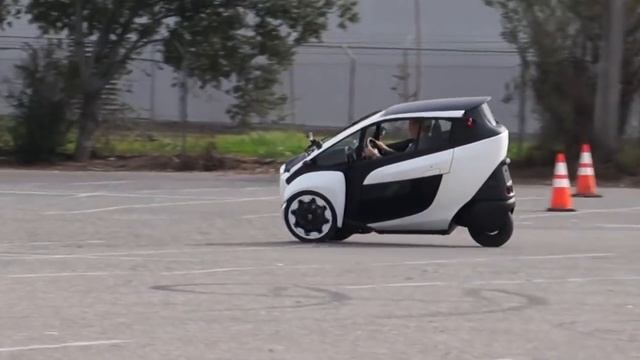 Toyota I-Road Is A Real Head-turner