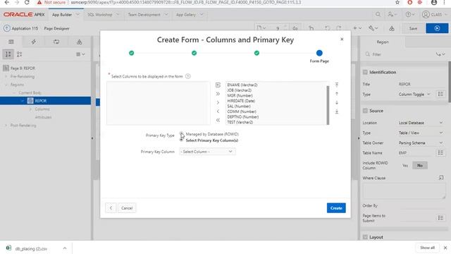 Interactive Report with Forms in Oracle APEX смотреть онлайн