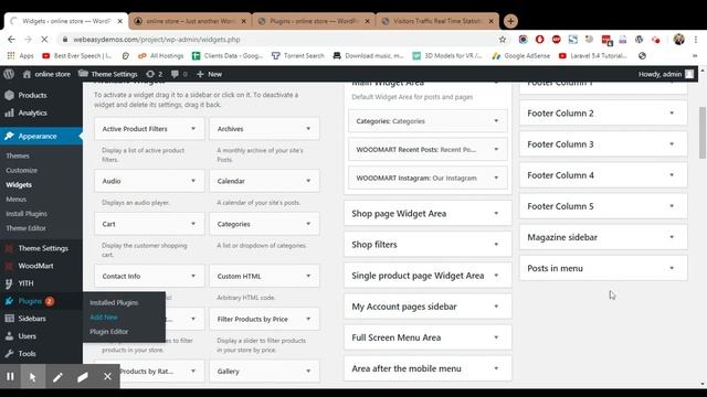 Customization of Standard Wordpress Footer in WoodMart Theme Part (2). смотреть онлайн