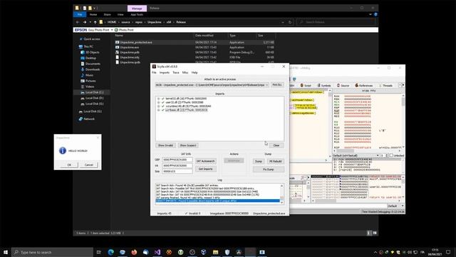 Manually unpacking Themida - No Advanced API Wrapping смотреть онлайн