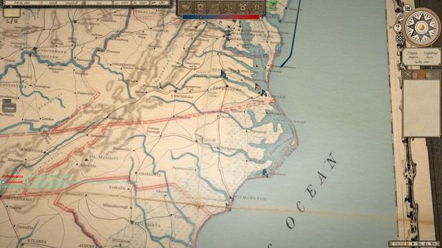 Grand Tactician: The Civil War 1861 - 1865 - Confederate States of America - Episode 3 смотреть онлайн