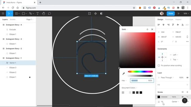 Figma - иконки для Instagram смотреть онлайн