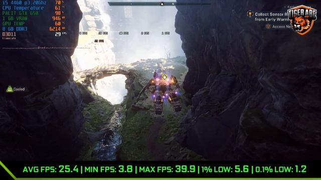 ANTHEM | GTX 650 | I5 4460 | 8GB RAM | 1280x720 смотреть онлайн
