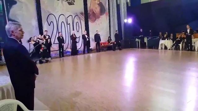 Медленный вальс. Луганск Опен 30.03.2019. Юниоры 1. Финал. смотреть онлайн