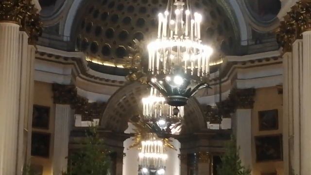 Пение хора, Лавра, Петроград, 12 июня. Троица. смотреть онлайн