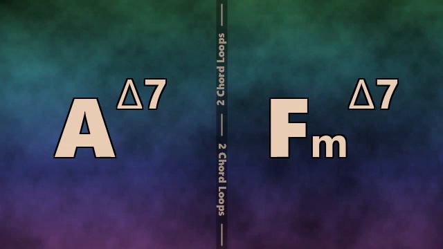 Amaj7 to Fm maj7 Backing Track смотреть онлайн