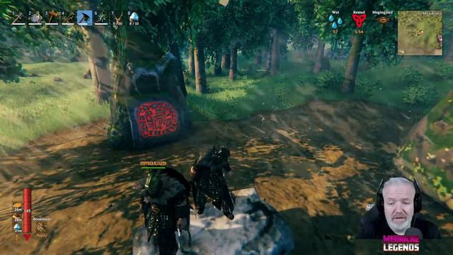 🔴LIVE -Valheim on the Mediocre Legend Server! | !merch | !socials смотреть онлайн