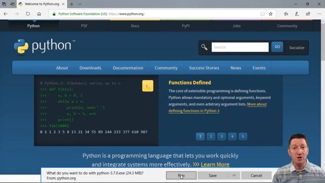Downloading Python for your device смотреть онлайн