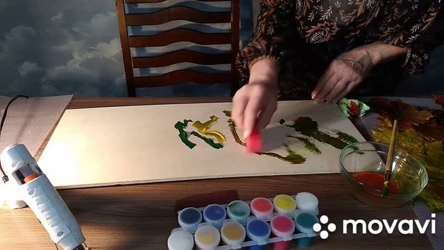 Панно "Золотая осень" смотреть онлайн