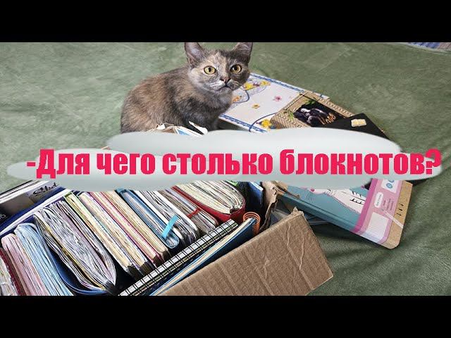 ЗАКОНЧЕННЫЕ БЛОКНОТЫ.// БЛОКНОТЫ КОТОРЫЕ ХРАНЮ. смотреть онлайн