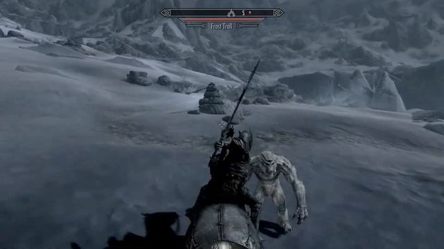 Elderscrolls Skyrim: Heavy Knight Horse Combat смотреть онлайн