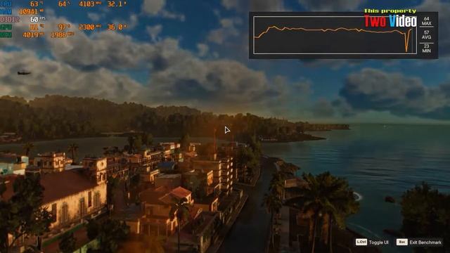 i3 gen 12100 RX 6400 Far Cry 6 All Setings! смотреть онлайн