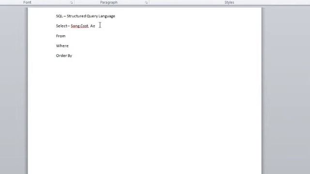 Structured Query Language IPT (SQL) смотреть онлайн