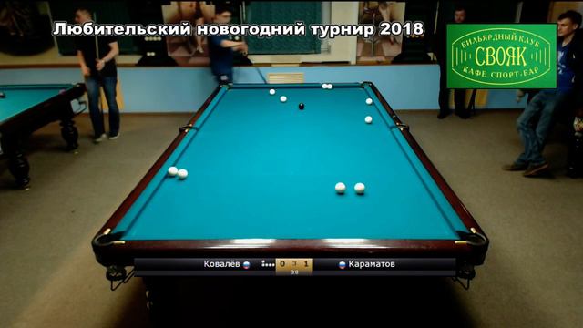 Москва 2018. Любительский Новогодний турнир в Свояке TV9 2 День смотреть онлайн