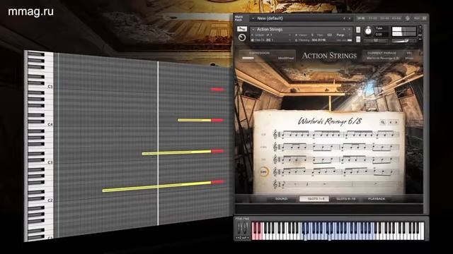 Обзор библиотеки Kontakt Action Strings