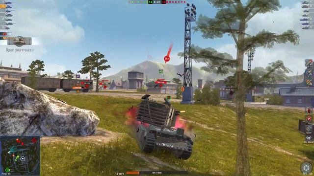 ОДИН БАРАБАН И ТЫ ПРОПАЛ! НЕВЕРОЯТНО ТОСКИЧНЫЙ ТАНК ФВ4005 В ВОЗРОЖДЕНИИ! WOT BLITZ/TANKS BLITZ! смотреть онлайн