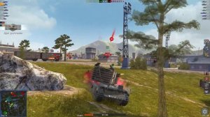 ОДИН БАРАБАН И ТЫ ПРОПАЛ! НЕВЕРОЯТНО ТОСКИЧНЫЙ ТАНК ФВ4005 В ВОЗРОЖДЕНИИ!  WOT BLITZ/TANKS BLITZ!