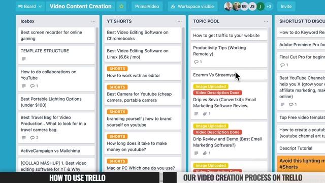 Our Video Creation Workflow (How to Make YouTube Videos FASTER!) смотреть онлайн