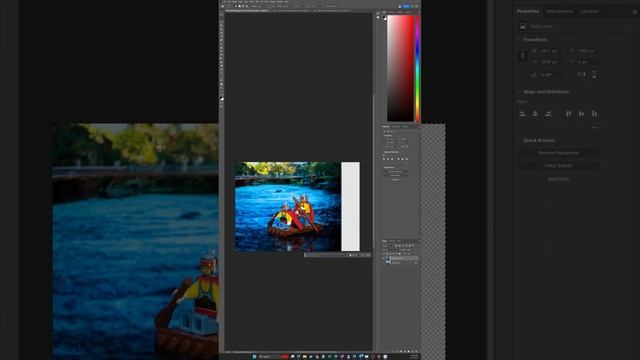 Using AI Generative Fill in Adobe Photoshop смотреть онлайн