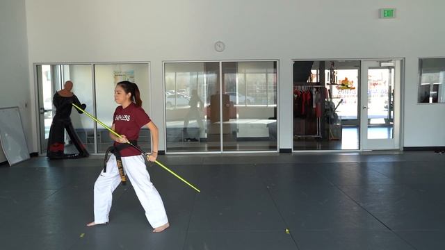 Bo Staff Beginner Combination Form | Learn Martial Arts