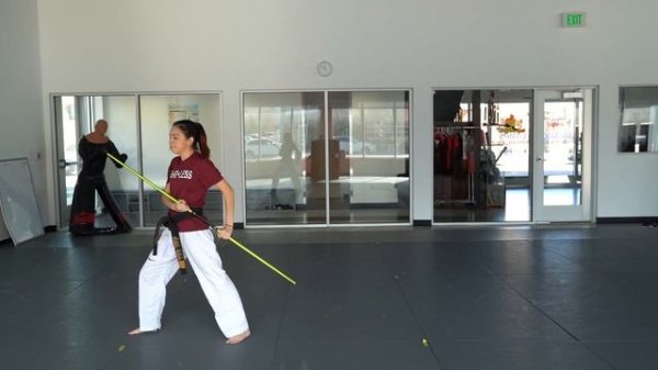 Bo Staff Beginner Combination Form | Learn Martial Arts