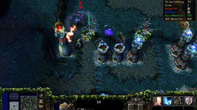 Warcraft 3 Mapa TROLL VS ELF 4 Players смотреть онлайн