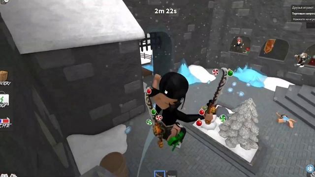 Играю в Mutder Mystery 2,только на Новогодних картах❄️?/мм2 с пк??#роблокс #мм2 #рекомендации смотреть онлайн