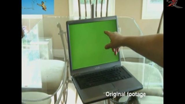 Green screen removing........4 laptop