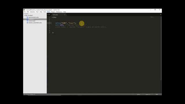 APRENDA A DOMINAR O PHP DO ZERO AO PROFISSIONAL: AULA 18 - TRABALHANDO COM CONSTANTES смотреть онлайн