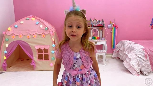 Nastya and her new room with a unicorn смотреть онлайн