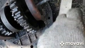 Разборка понижающего редуктора юмз 6