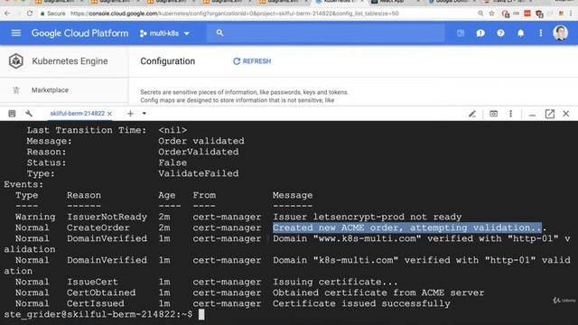 261 Verifying the Certificate смотреть онлайн
