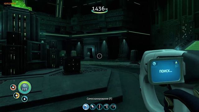прохождение игры Subnautica - глубинные, инопланетные строения с порталами #15 смотреть онлайн