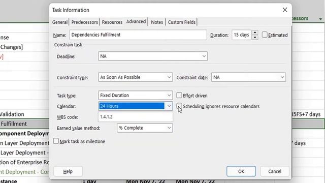MS Project : 24 hour calendar not working for a specific task смотреть онлайн