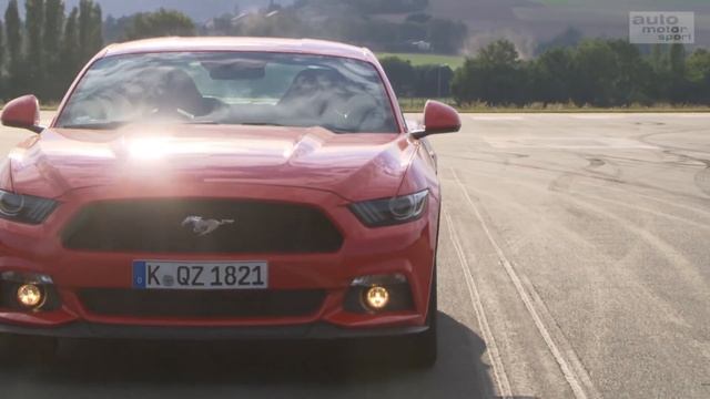 Ford Mustang GT: Burnout-Syndrom - Die Tester | auto motor und sport смотреть онлайн