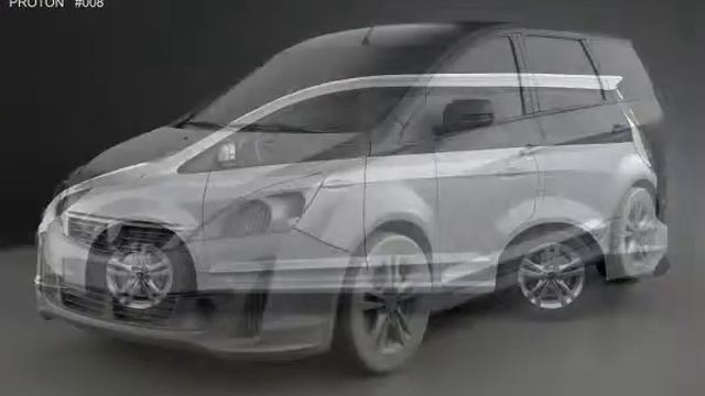 3D Model Proton Exora 2012 3D Model at 3DExport.com смотреть онлайн