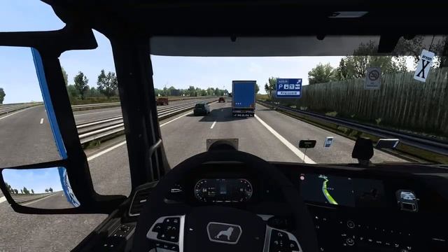 ETS2 1.47 ProMods 2.65 Convoy Multiplayer MAN TGX (TG3) 18.510 (Groningen ??-Rotterdam ??) смотреть онлайн