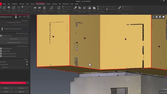 Leica Cyclone 3DR 2022.1 - Feature extraction and 3D modelling - Building Extractor смотреть онлайн