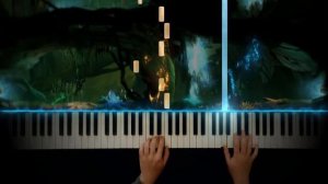 The Sacrifice - Ori and the Blind Forest OST - Synthesia Piano Cover / Tutorial