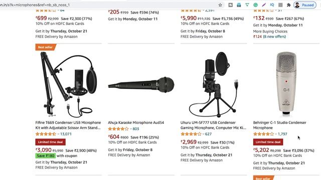 Cheap and Best Recording mic for studio in telugu смотреть онлайн